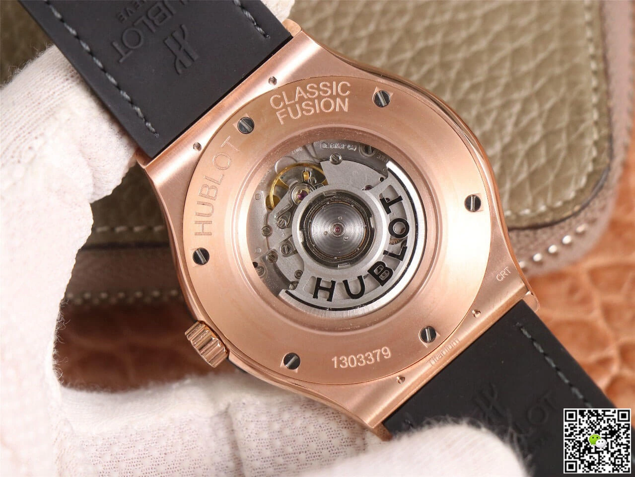 Hublot Classic Fusion 511.OX.1181.LR WWF Factory 1:1 Best Edition Replica Watch Black Dial